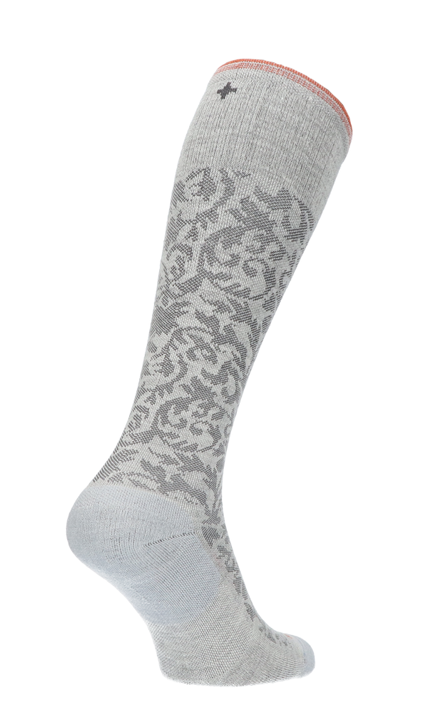 Damask Women Compression Socks Class 1 Oyster