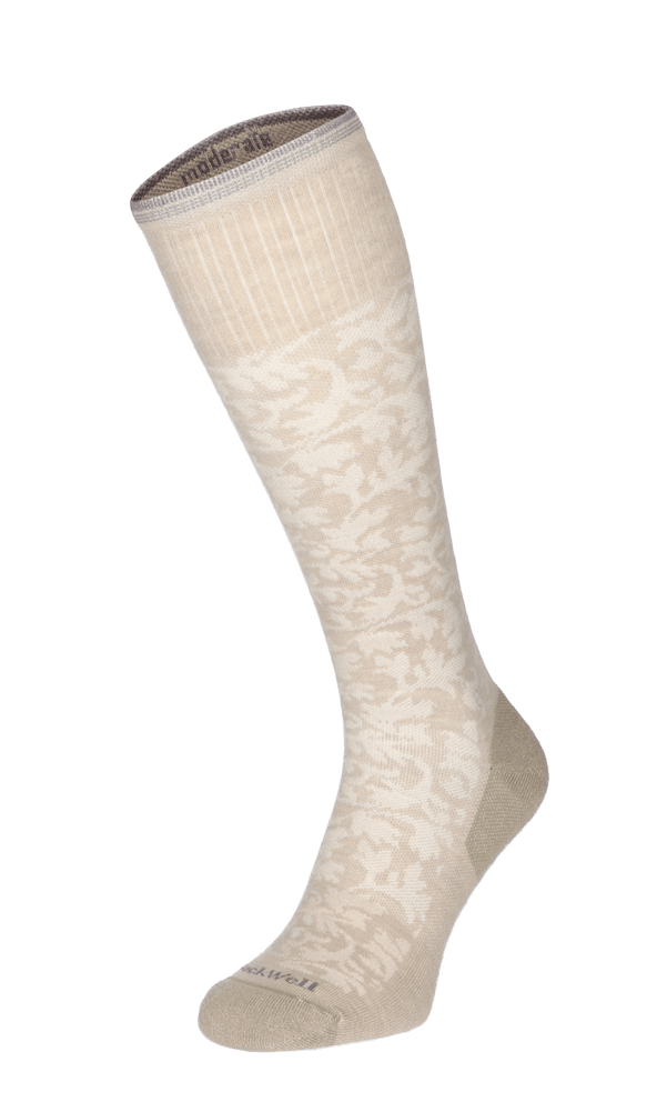 Damask Women Moderate Compression Socks Putty