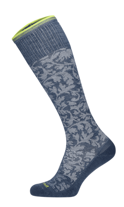 Damask Women Compression Socks Class 1 Denim