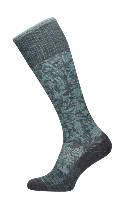 Damask Women Compression Socks Class 1 Charcoal