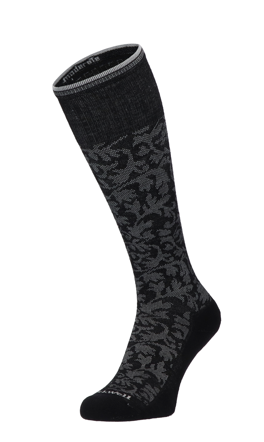 Damask Women Compression Socks Class 1 Black