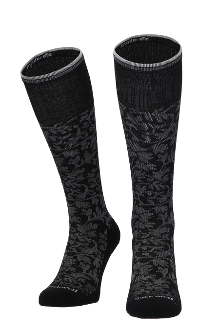 Damask Women Compression Socks Class 1 Black