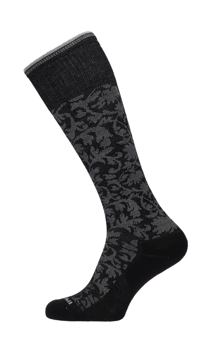 Damask Women Compression Socks Class 1 Black