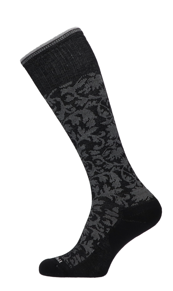 Damask Women Compression Socks Class 1 Black