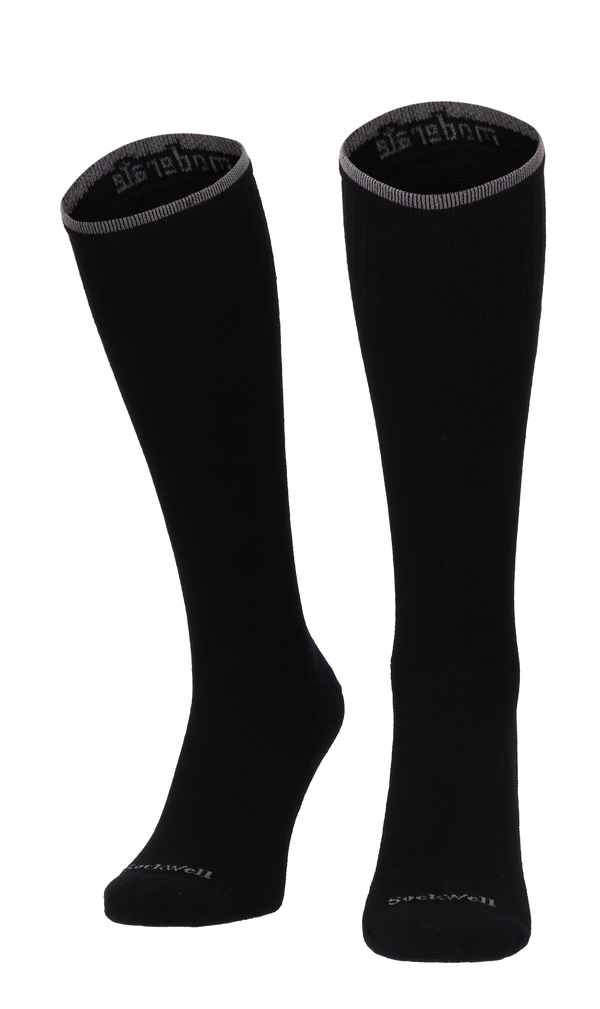 Circulator Men Compression Socks Class 1 Black Solid