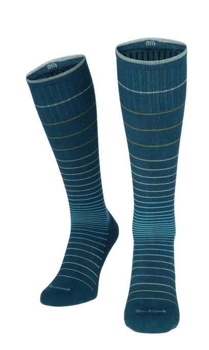 Circulator Women Moderate Compression Socks Teal