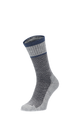 Plantar Cush Crew Men Heel Spur Socks Grey
