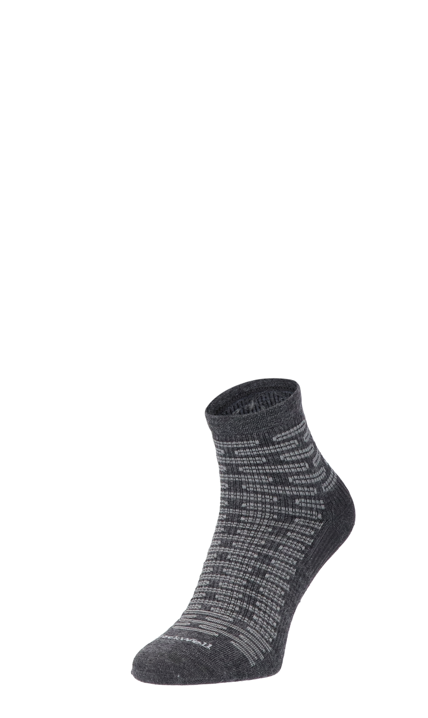 Plantar Ease Quarter Men Heel Spur Socks Class 2 Charcoal