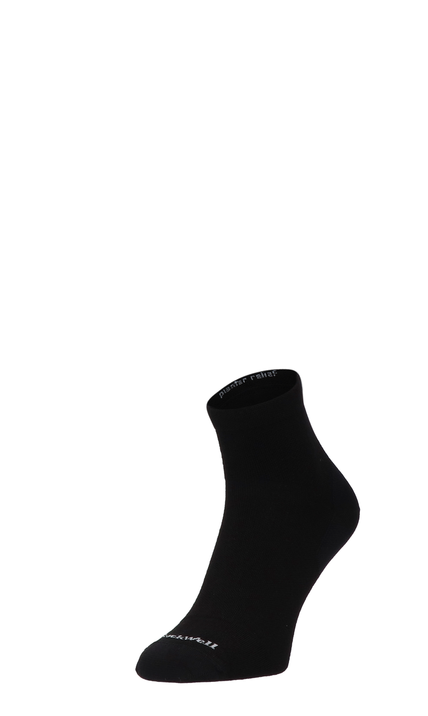 Plantar Ease Quarter Men Heel Spur Socks Class 2 Black Solid