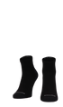 Plantar Ease Quarter Men Heel Spur Socks Class 2 Black Solid