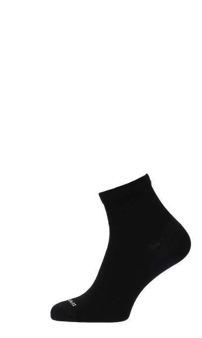 Plantar Ease Quarter Men Heel Spur Socks Class 2 Black Solid