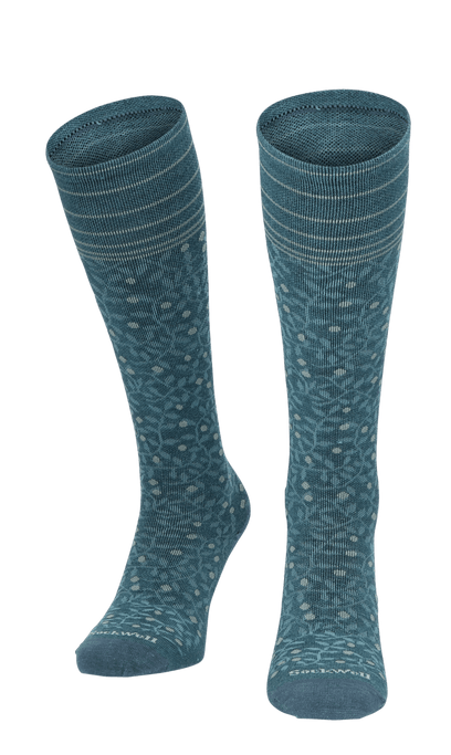 New Leaf Women Firm Compression Socks Blue Ridge