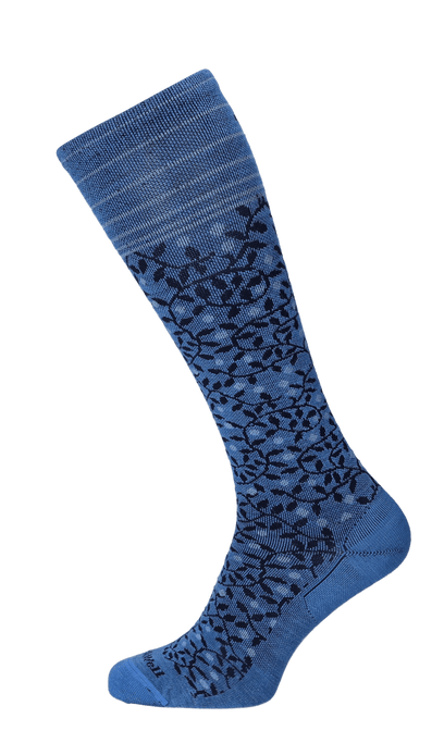 New Leaf Women Firm Compression Socks Ocean