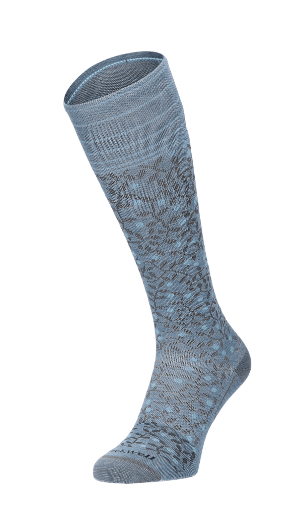 New Leaf Women Firm Compression Socks Bluestone