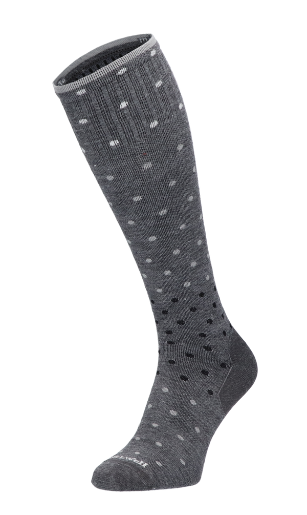 On The Spot Women Moderate Compression Socks Charcoal