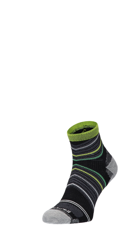 Pacer Quarter Men Sports Socks Class 2 Black