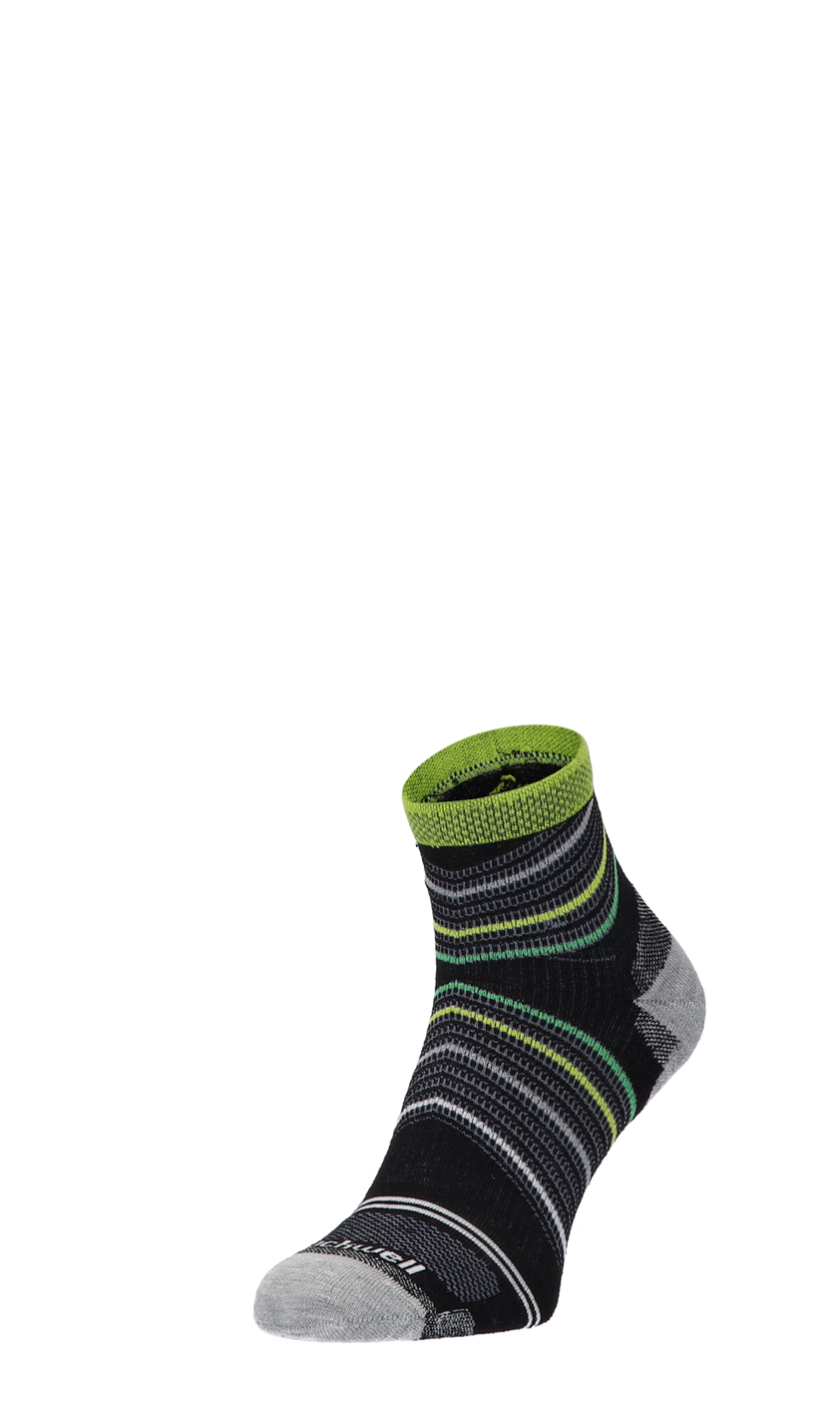 Pacer Quarter Men Sports Socks Class 2 Black