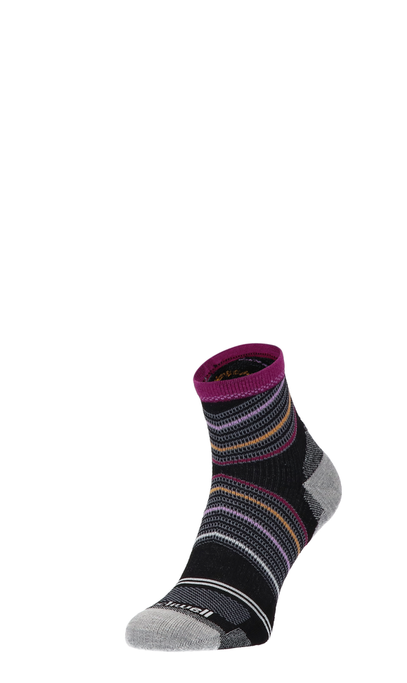 Pacer Quarter Women Sports Socks Class 2 Black