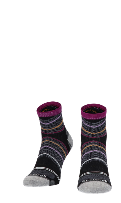 Pacer Quarter Women Sports Socks Class 2 Black