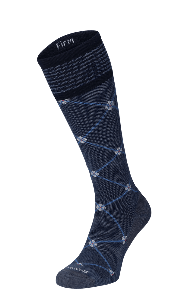 Elevation Women Firm Compression Socks Denim