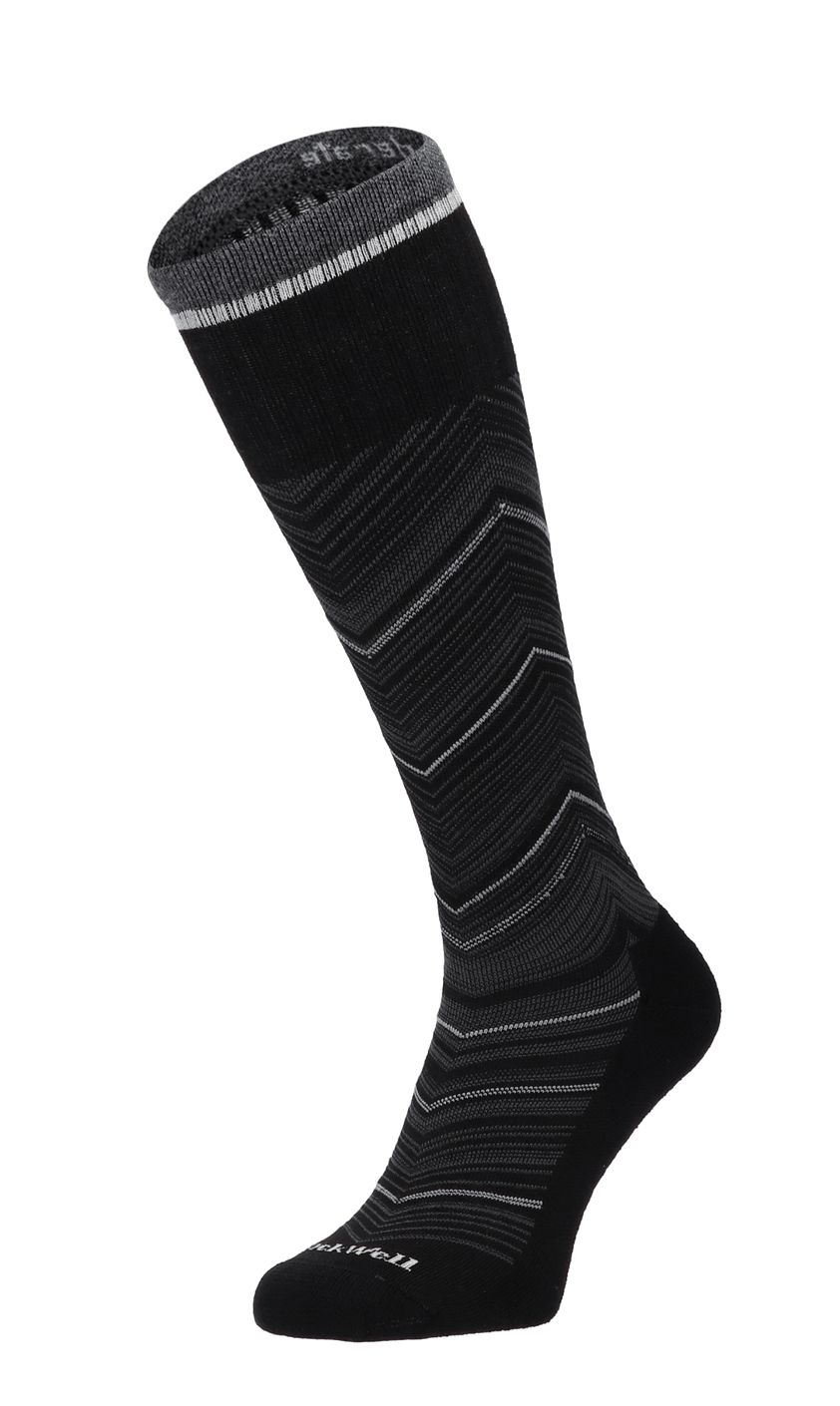 Full Flattery Women Moderate Compression Socks Black