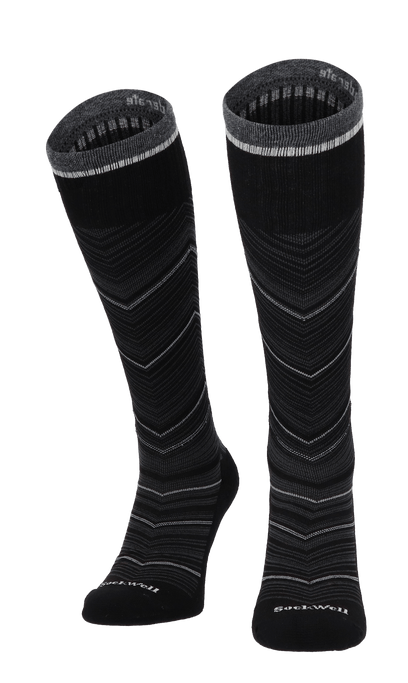 Full Flattery Women Moderate Compression Socks Black