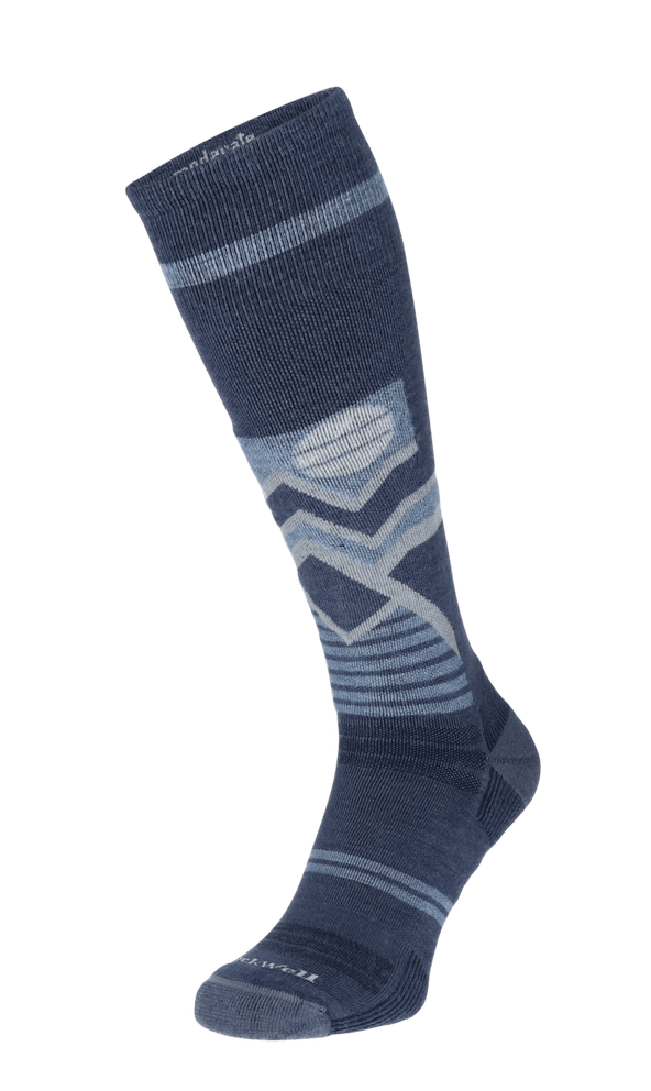 Snow Peak Men Ski Socks Class 1 Denim