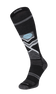 Snow Peak Men Moderate Compression Ski Socks Black
