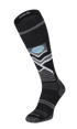 Snow Peak Men Moderate Compression Ski Socks Black