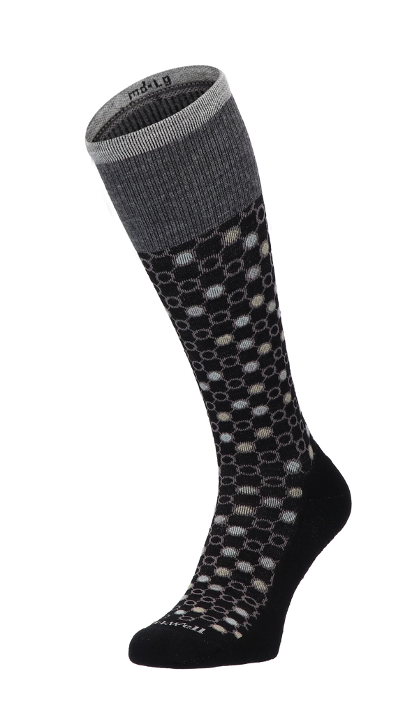 Kinetic Women Moderate Compression Socks Black Multi