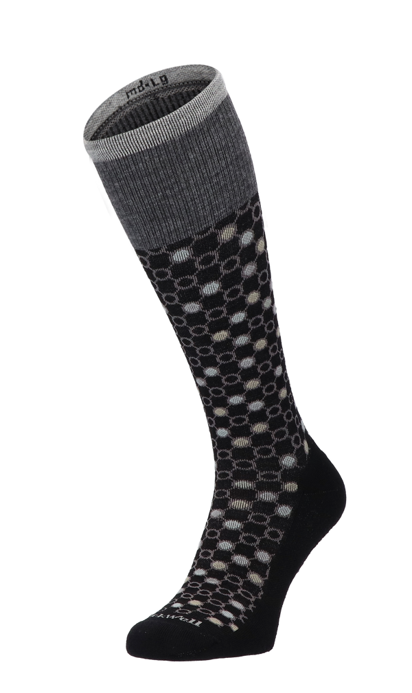 Kinetic Women Compression Socks Class 1 Black Multi