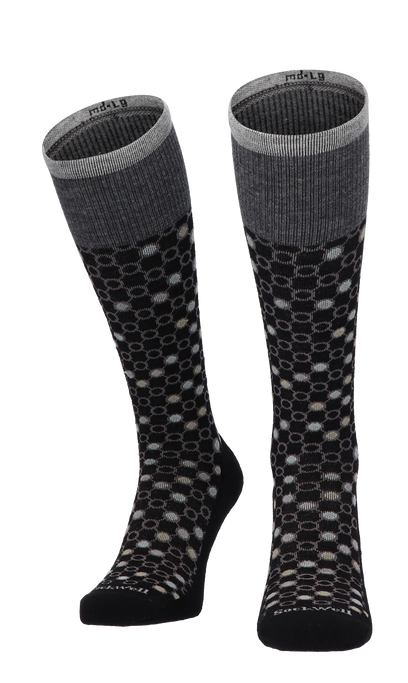 Kinetic Women Compression Socks Class 1 Black Multi