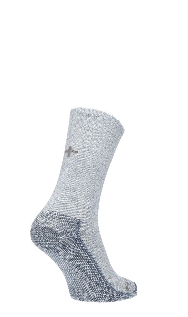 Unisex Throwback Sock - Bluestone/White