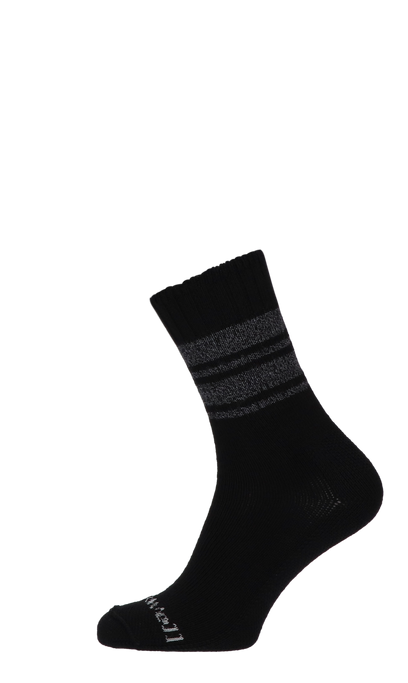 At Ease Men Diabetic Socks Black