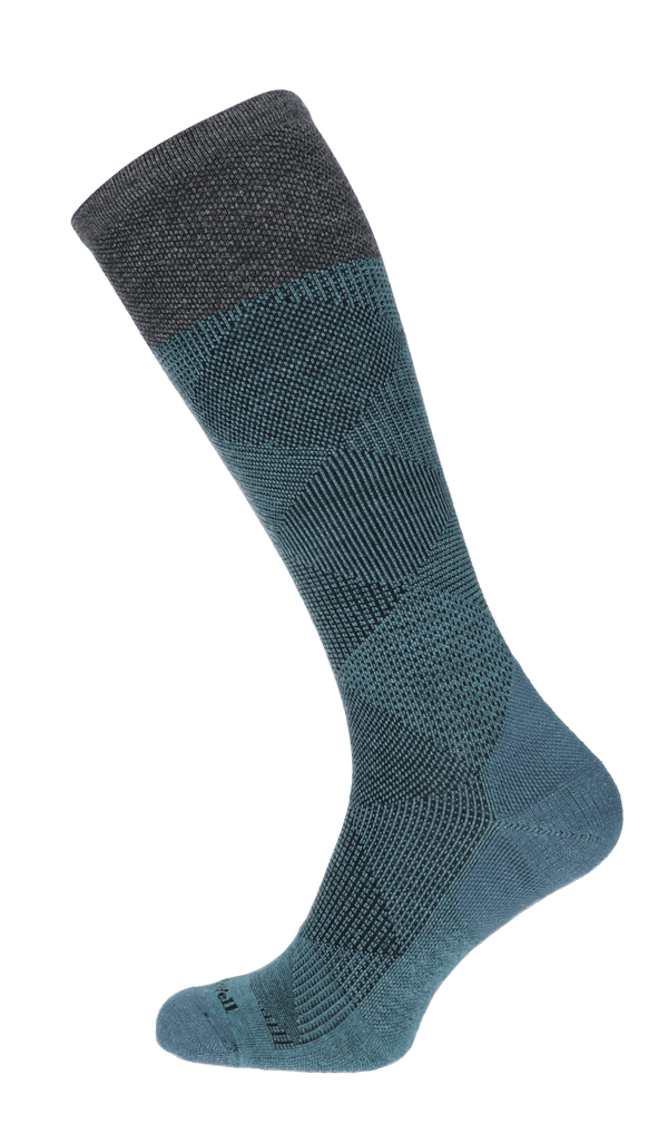 Diamond Dandy Men Moderate Compression Socks Blue Ridge