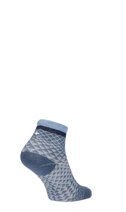 Plantar Ease Quarter Women Heel Spur Socks Class 2 Denim