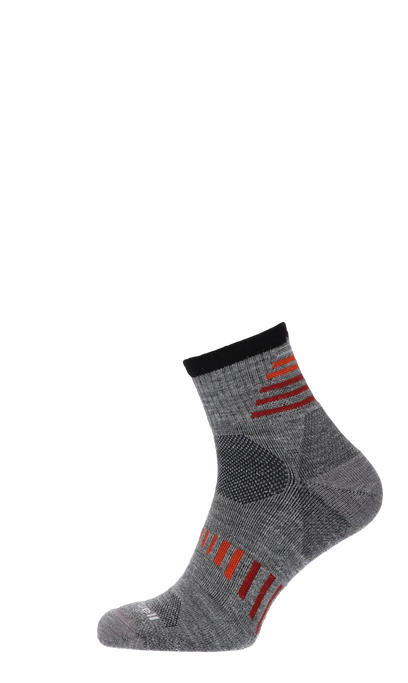 Ascend Quarter II Men Hiking Socks Class 1 Grey