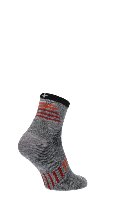 Ascend Quarter II Men Hiking Socks Class 1 Grey