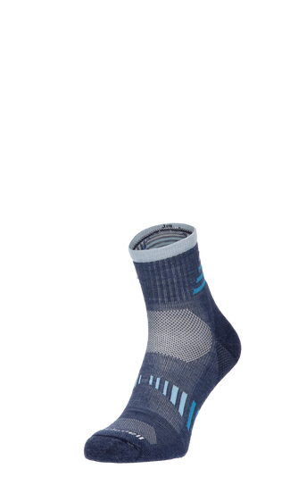 Ascend Quarter II Women Hiking Socks Class 1 Denim
