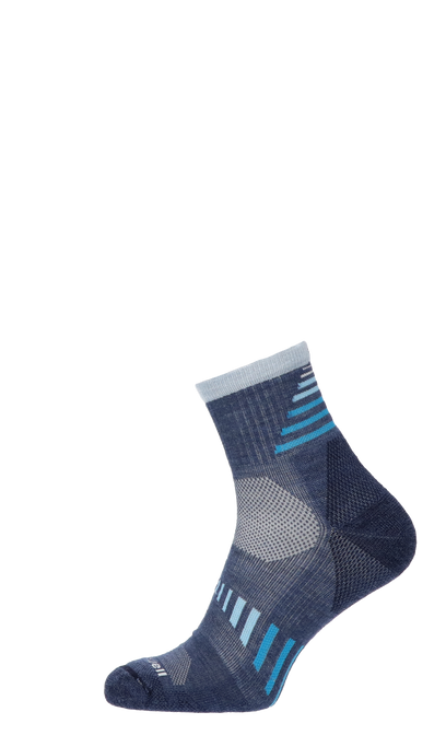 Ascend Quarter II Women Hiking Socks Class 1 Denim