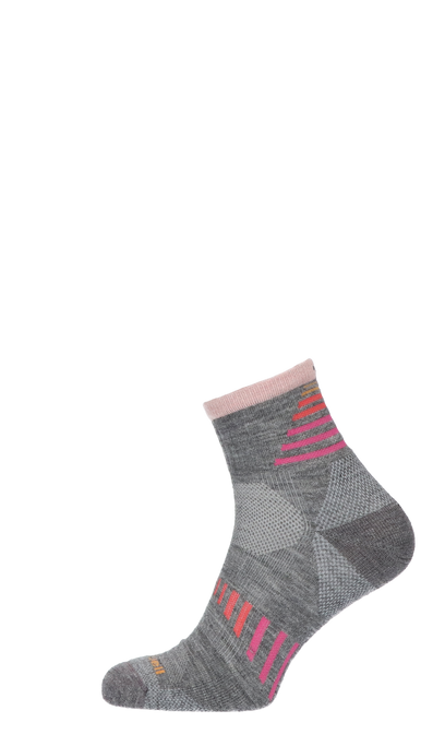 Ascend Quarter II Women Hiking Socks Class 1 Grey