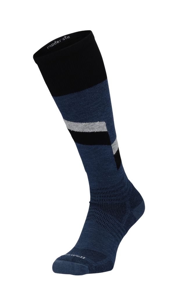 Steep Medium Men Ski Socks Class 1 Denim