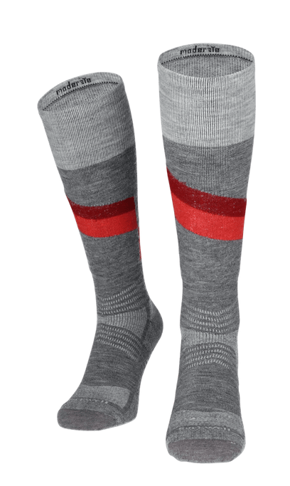 Steep Medium Men Ski Socks Class 1 Grey