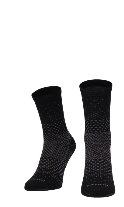 Plantar Ease Crew Women Heel Spur Socks Class 2 Black