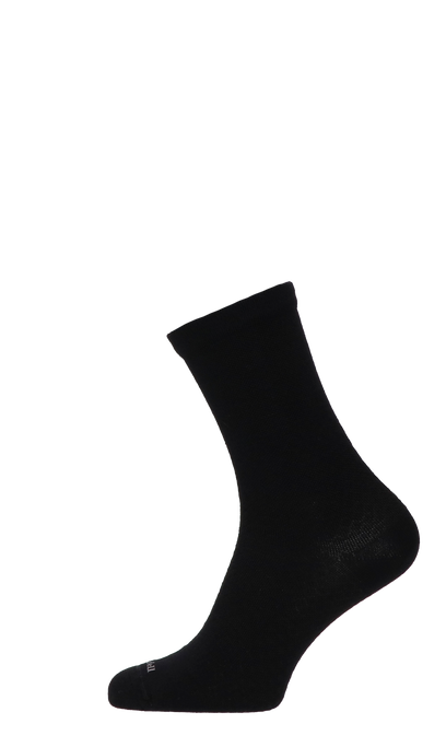 Plantar Ease Crew Women Heel Spur Socks Class 2 Black Solid