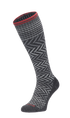 Chevron Women Compression Socks Class 1 Charcoal