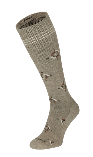 The Guide Men Firm Compression Socks Khaki
