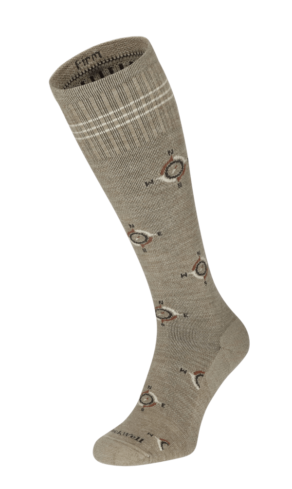 The Guide Men Firm Compression Socks Khaki