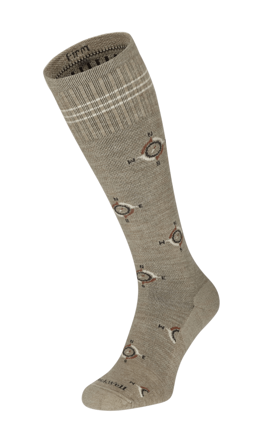 The Guide Men Firm Compression Socks Khaki