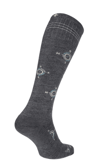 The Guide Men Compression Socks Class 2 Charcoal